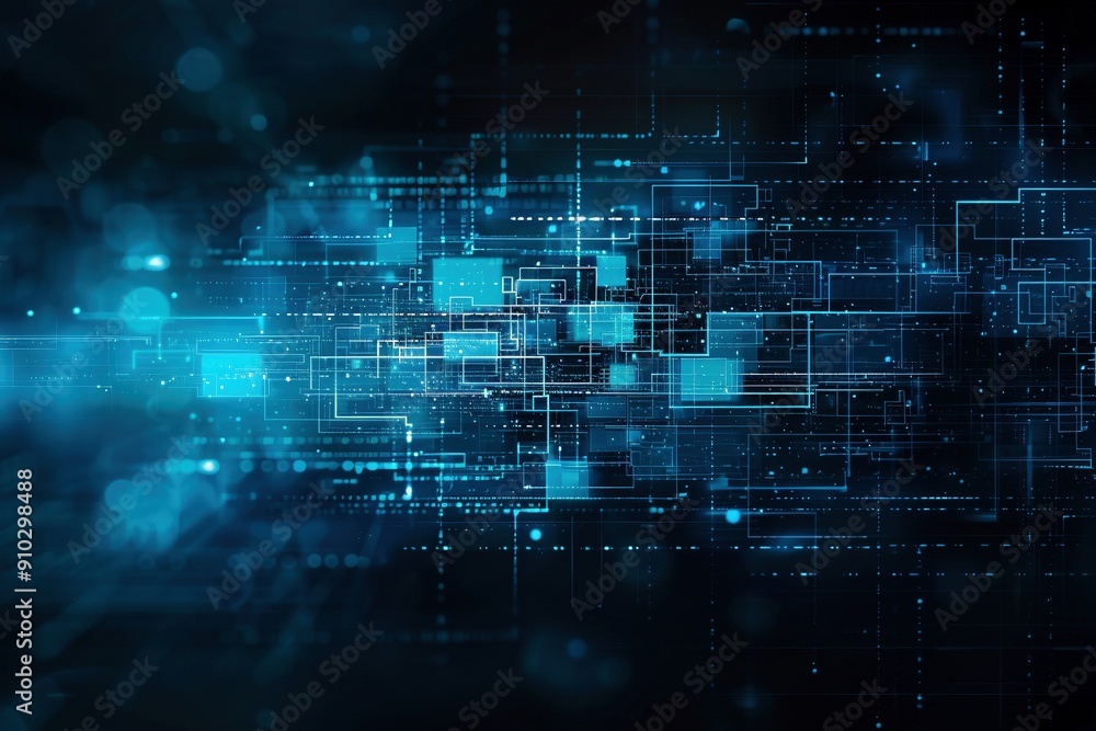 A sleek, blue minimalist background with geometric shapes and lines, outlining futuristic tech contours, ideal for web design or mobile apps A sleek, blue minimalist background with geometric shapes and lines, outlining futuristic tech contours, ideal for web design or mobile apps