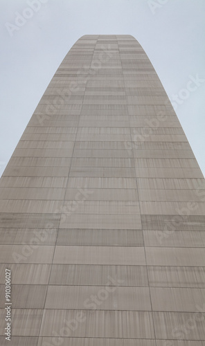 Close up of Gateway Arch