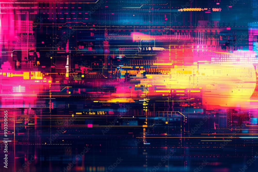 Generative AI techniques used to create an intriguing visual experience. Generative AI techniques used to create an intriguing visual experience.