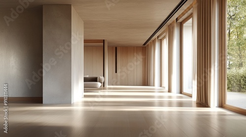 Minimalist Interior Design with Natural Light
