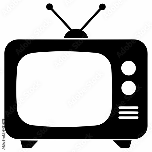 retro tv icon