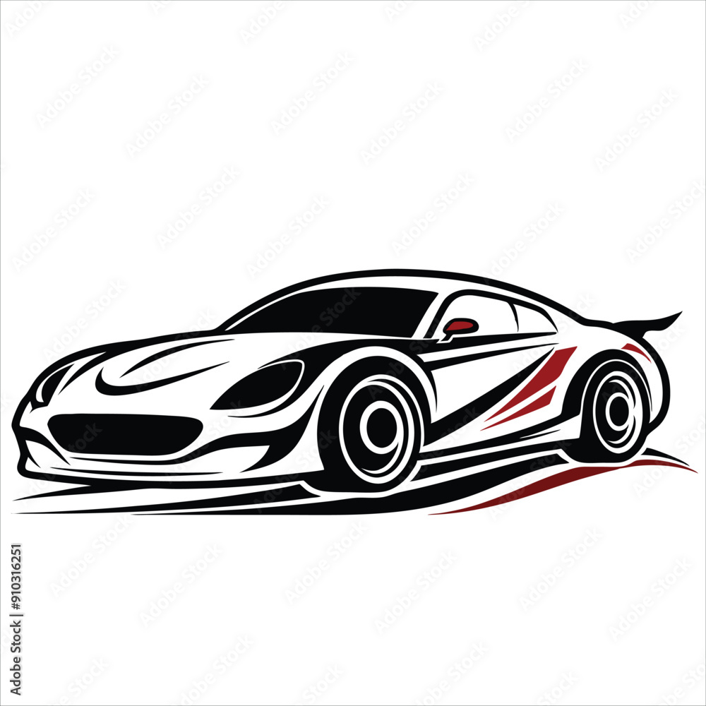 Car for logo and template vector Car for logo and template vector