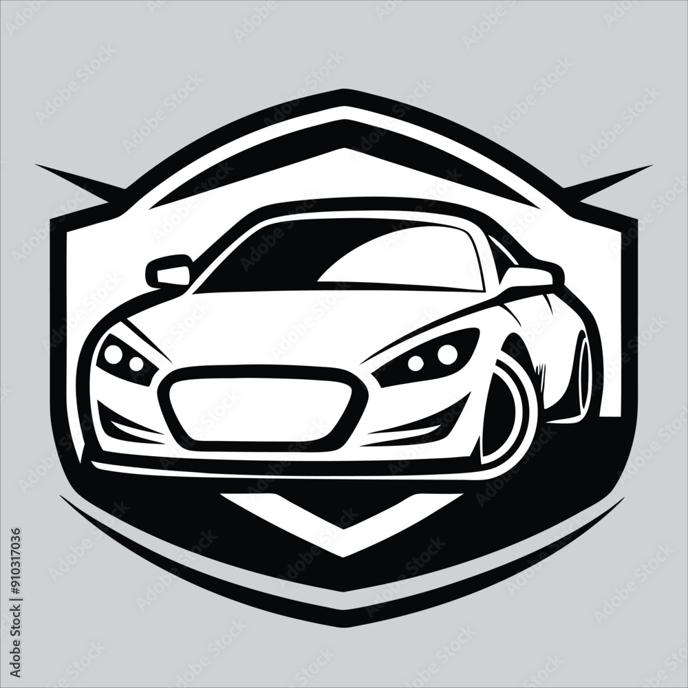 Car for logo and template vector Car for logo and template vector