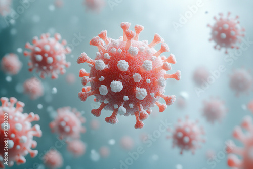 A coronavirus cell.