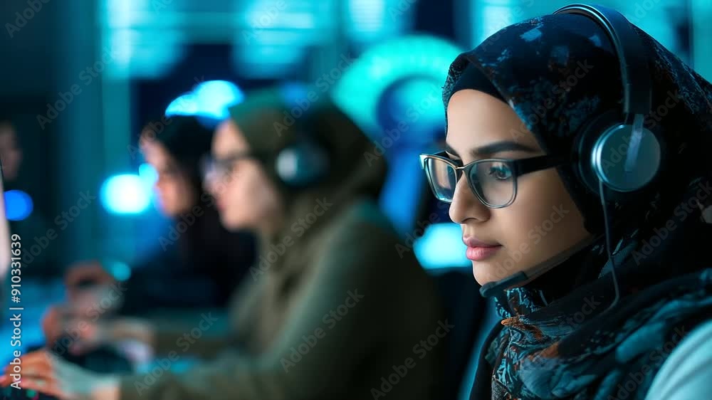Muslim professionals working in the tech industry Muslim professionals working in the tech industry