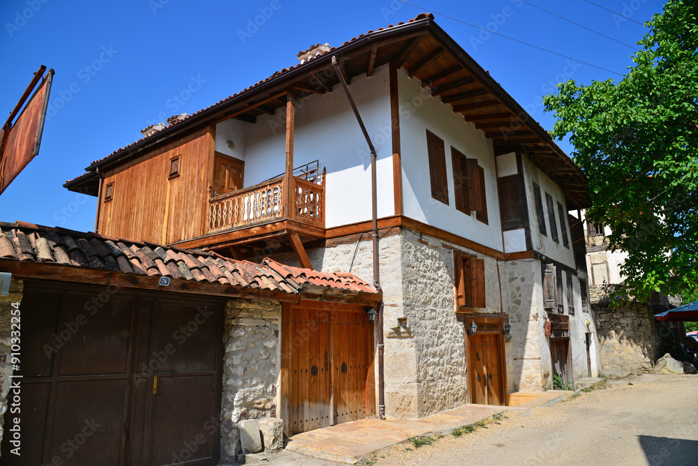 Yoruk Village, located in Safranbolu, Turkey, is famous for its Ottoman-era houses and streets. Yoruk Village, located in Safranbolu, Turkey, is famous for its Ottoman-era houses and streets.