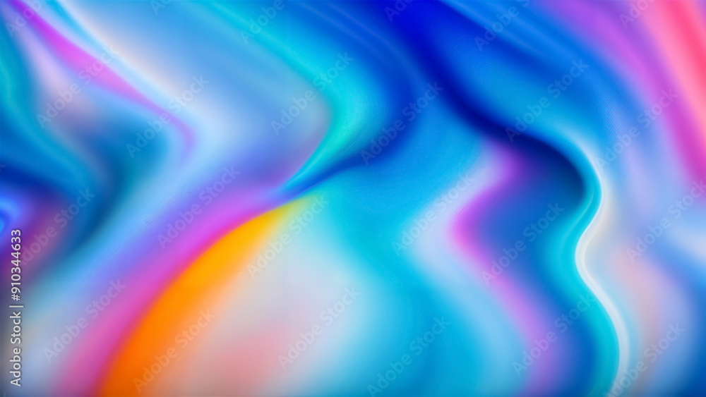 Obraz premium Abstract colorful background. Vibrant rainbow geometric wallpaper with wave, line, shape, circle, square, mosaic, grid.