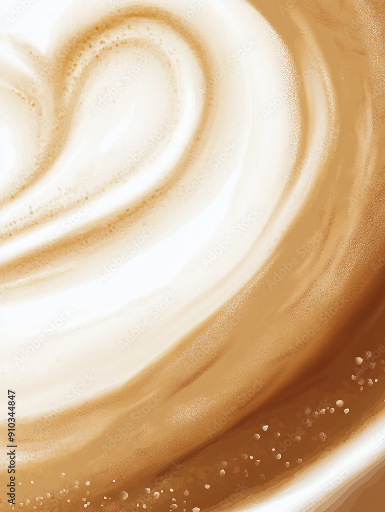 Coffee, Latte or Cappuccino background graphic Coffee, Latte or Cappuccino background graphic