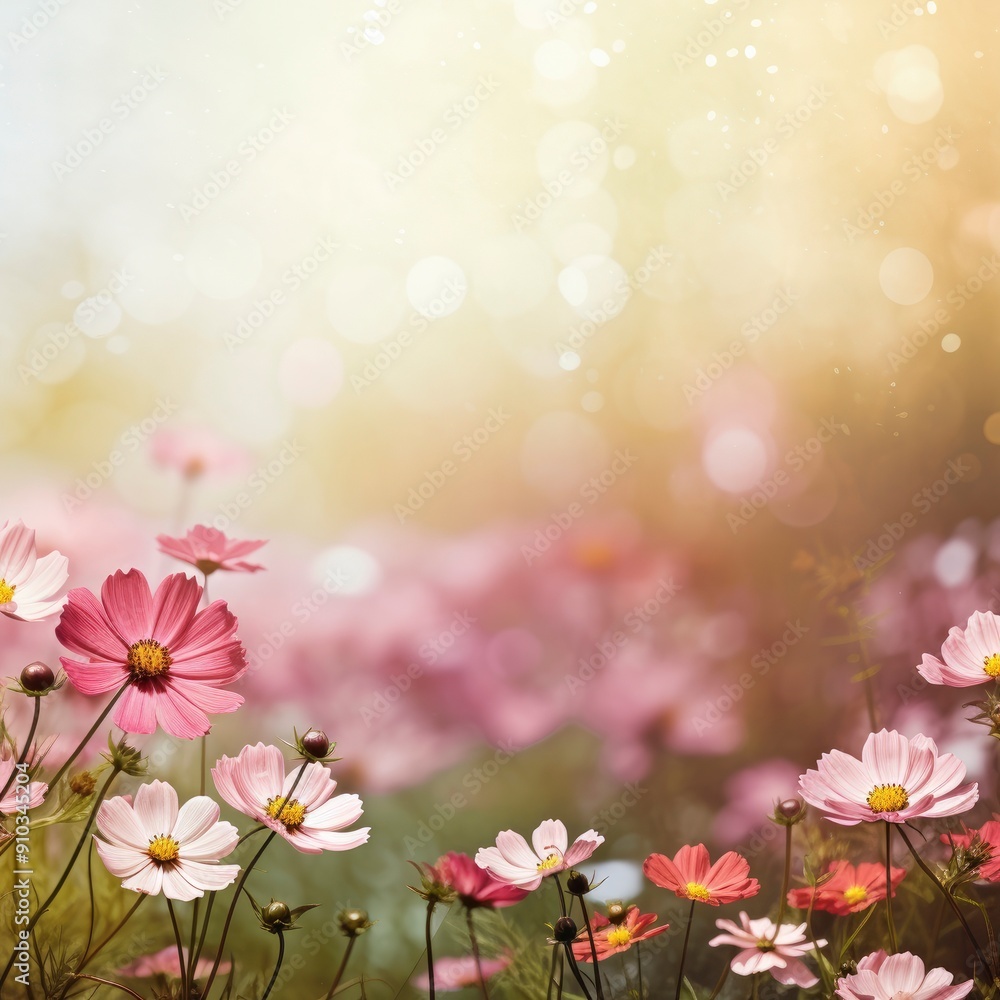 a flowering background image with generative ai a flowering background image with generative ai