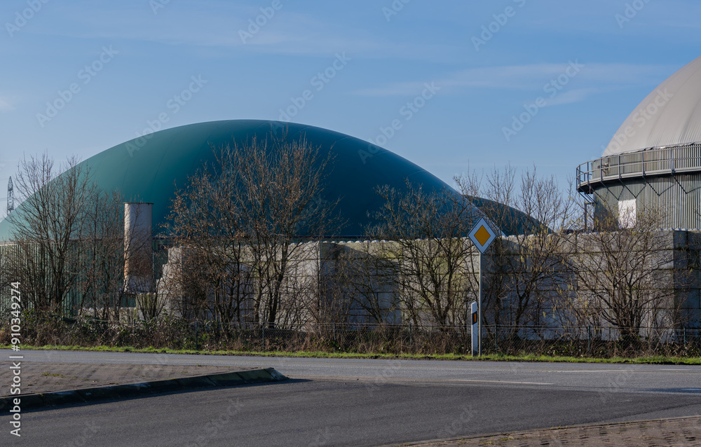 Biogasanlage zur Stromerzeugung und Energiegewinnung