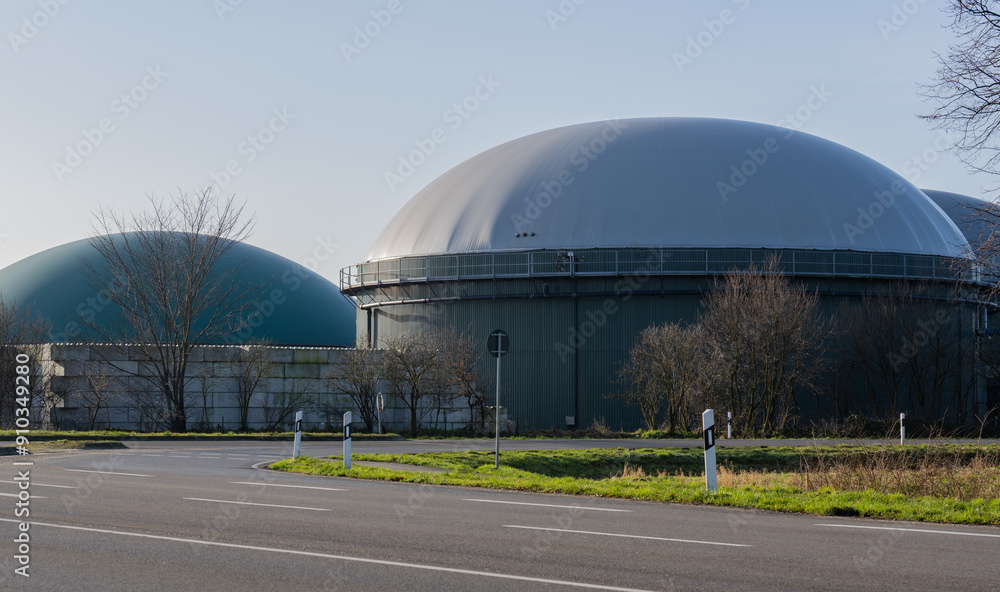 Biogasanlage zur Stromerzeugung und Energiegewinnung