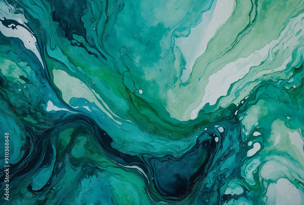 Obraz premium abstract wavy watercolor background