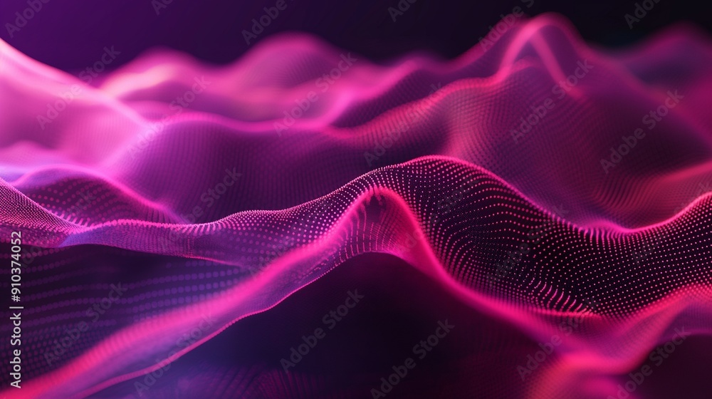 Futuristic point wave. Abstract background with a dynamic wave.Connecting background. Abstract wave. Artificial intelligence. Big data technology 3d rendering Futuristic point wave. Abstract background with a dynamic wave.Connecting background. Abstract wave. Artificial intelligence. Big data technology 3d rendering