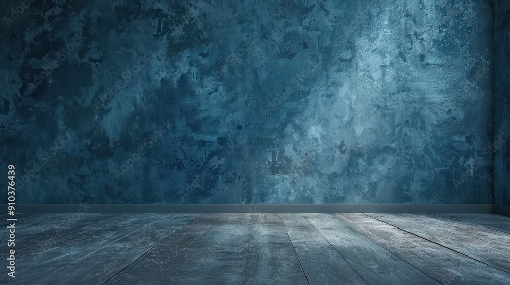 Dusty blue blurred background for portrait. Portrait backdrop for studio. Empty textured wall. Dusty blue blurred background for portrait. Portrait backdrop for studio. Empty textured wall.