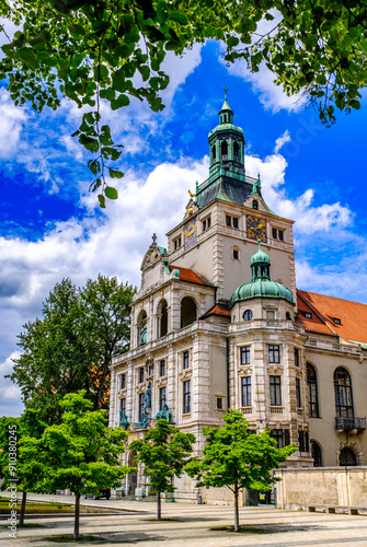 famous old town of munich - bavaria photo