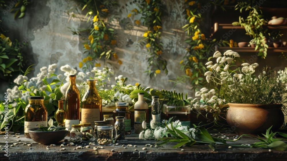 Herbal medicine preparations and remedies. Herbal medicine preparations and remedies.