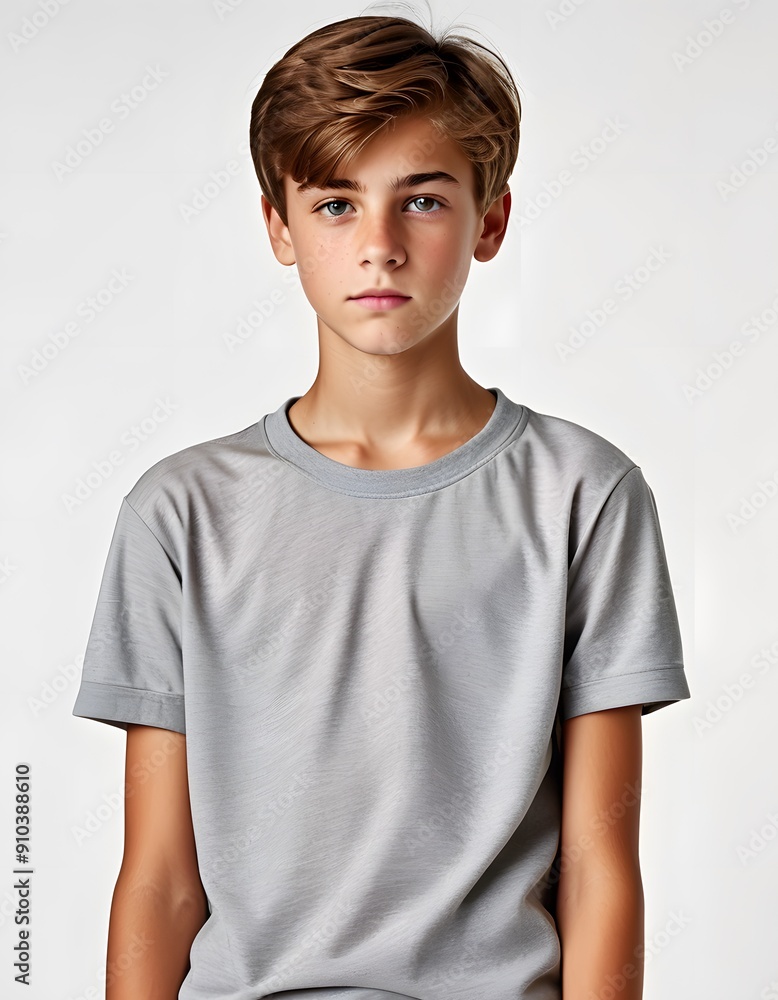teenage boy grey t shirt teenage boy grey t shirt