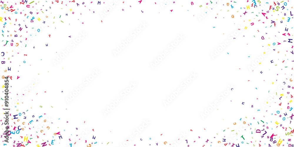 Concept of school background. Colorful childish Concept of school background. Colorful childish