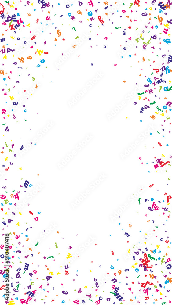 Concept of school background. Colorful childish Concept of school background. Colorful childish