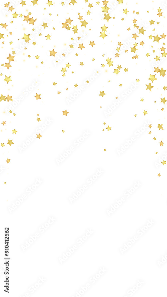 Magic stars vector overlay. Gold stars scattered Magic stars vector overlay. Gold stars scattered