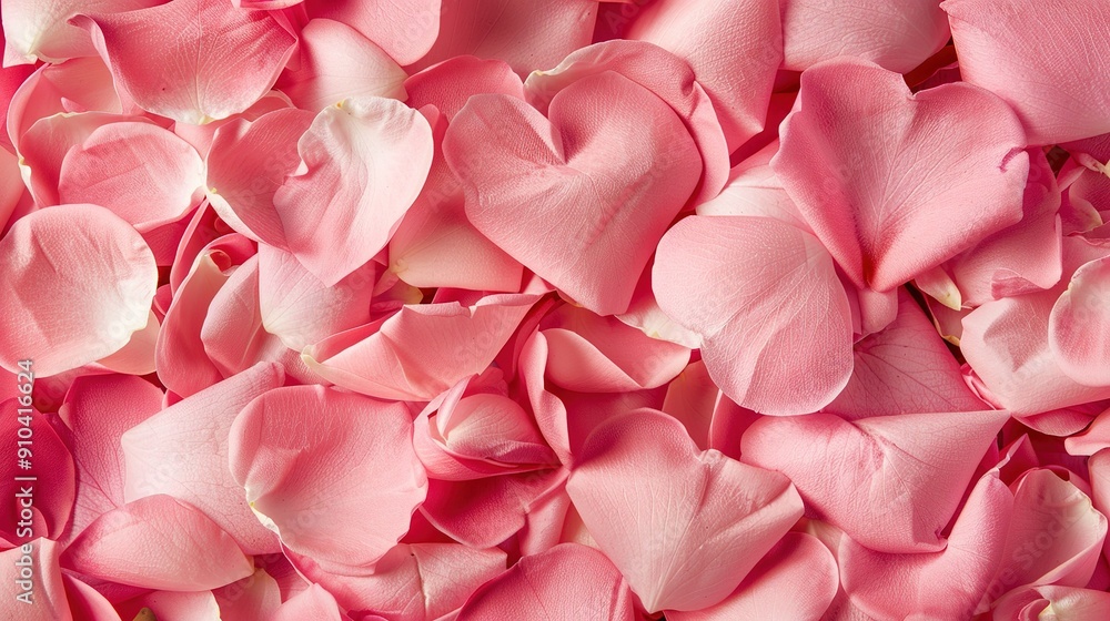 Soft Pink Rose Petals Strewn Together Creating a Romantic Atmosphere for Celebrations Soft Pink Rose Petals Strewn Together Creating a Romantic Atmosphere for Celebrations