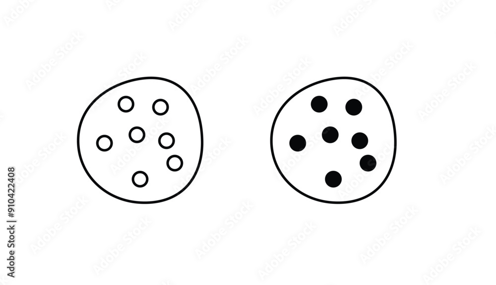 Chapati icon design with white background stock illustration Chapati icon design with white background stock illustration