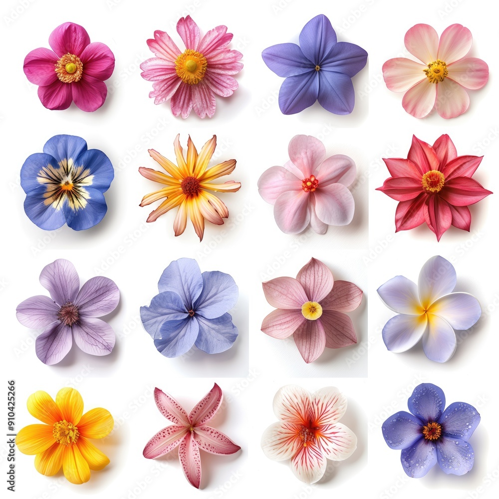 Flower Clipart Set, Scrapbooking Art Concept, Gardening Brand Logo, Floral Sticker Sheet, Isolated Floral Art and Design, Natural Beauty Plant Collection, White Background Easy Custom Editing Flower Clipart Set, Scrapbooking Art Concept, Gardening Brand Logo, Floral Sticker Sheet, Isolated Floral Art and Design, Natural Beauty Plant Collection, White Background Easy Custom Editing