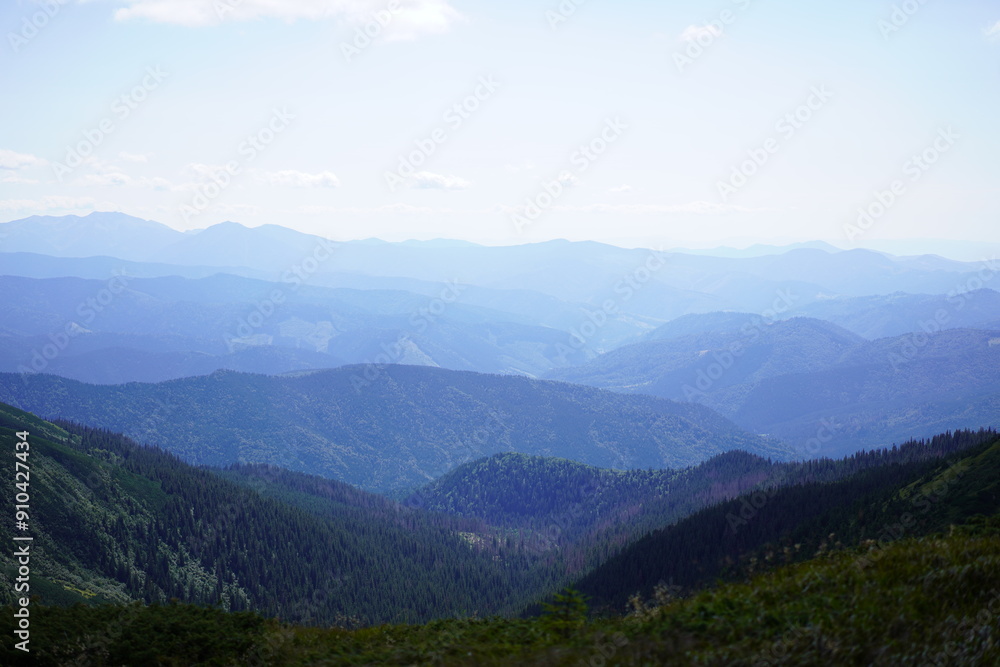 Fototapeta premium panorama of the mountains