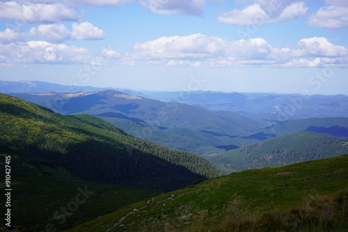 view from the mountain