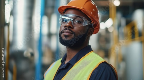 Laborer performing safety checks, emphasizing adherence to safety protocols and knowledge