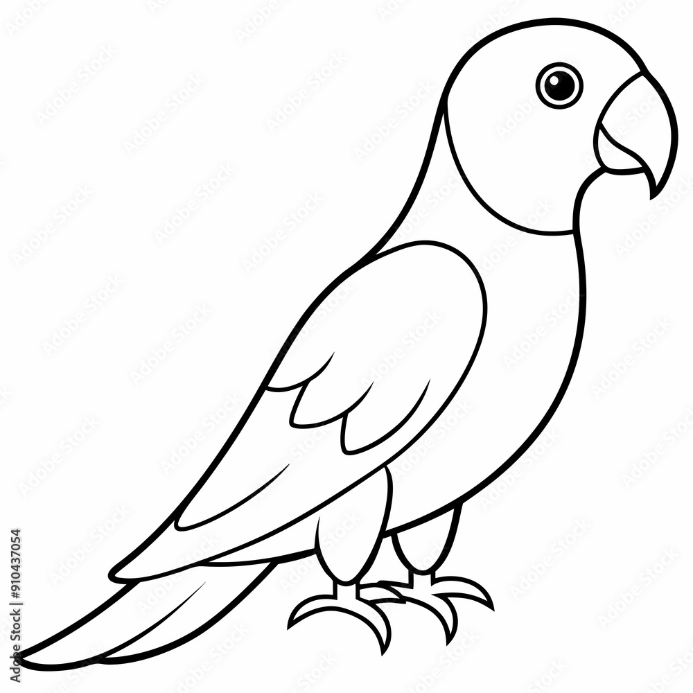 Hand drawn of Cockatoo parrot in zentangle style for Adult coloring book page, shirt design effect, logo, tattoo and decoration.Vector illustration. Hand drawn of Cockatoo parrot in zentangle style for Adult coloring book page, shirt design effect, logo, tattoo and decoration.Vector illustration.