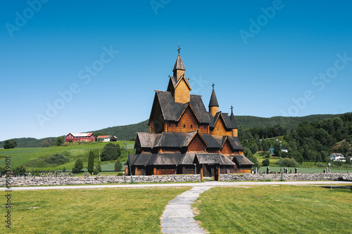 Stabkirche Norwegen photo