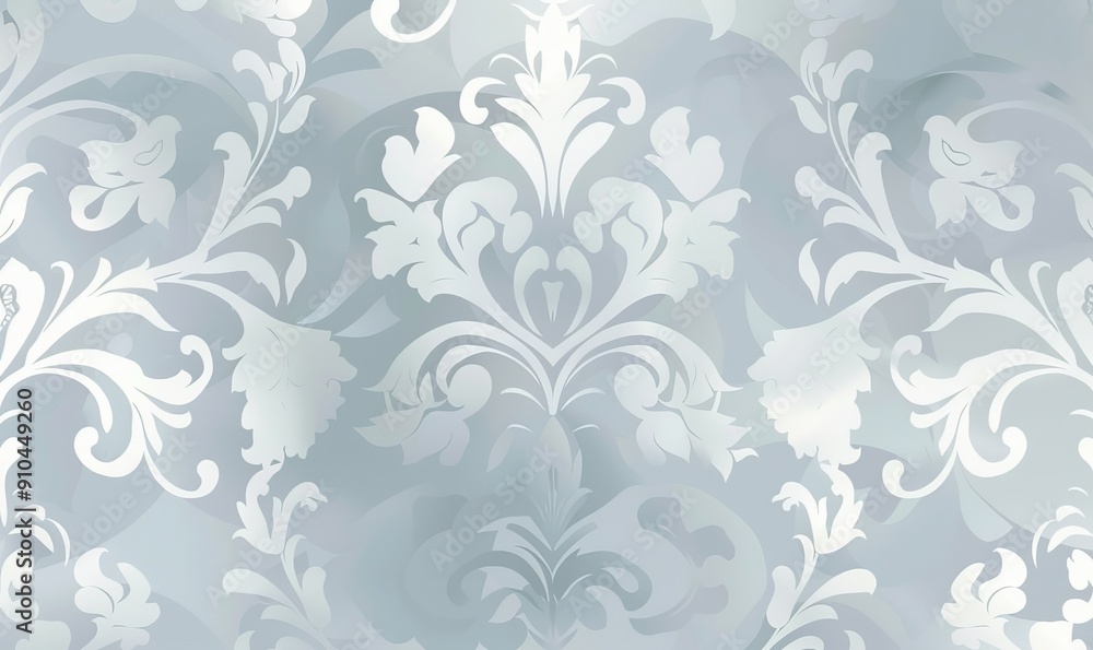 The background is dove gray with transparent seamless patterns in baby blue and pale gray The background is dove gray with transparent seamless patterns in baby blue and pale gray