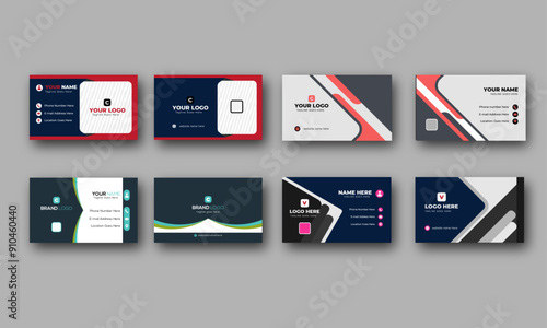 Business Card Templates with Modern Designs