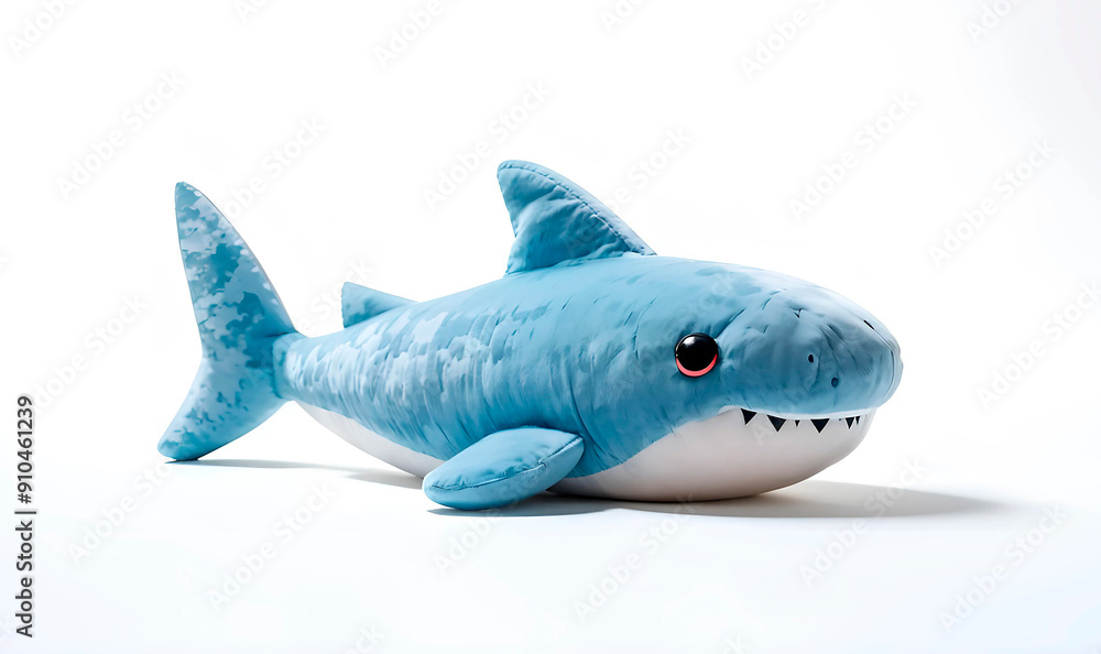 Obraz premium toy shark isolated
