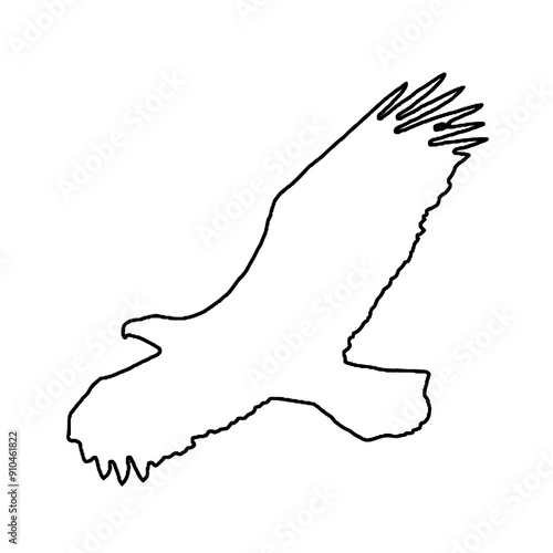 Eagle Drawing | Eagle Outline | Eagle Clipart
