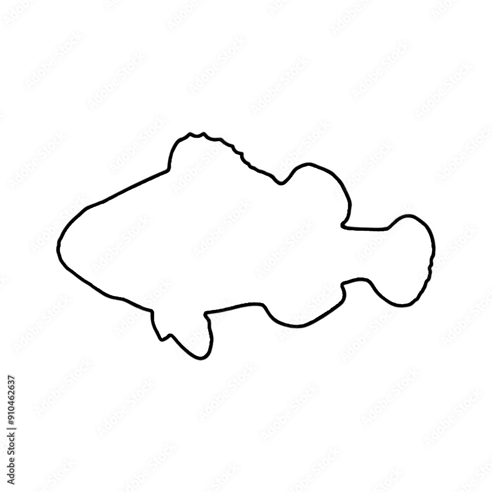 Fish Illustration | Fish Drawing | Fish Outline Fish Illustration | Fish Drawing | Fish Outline