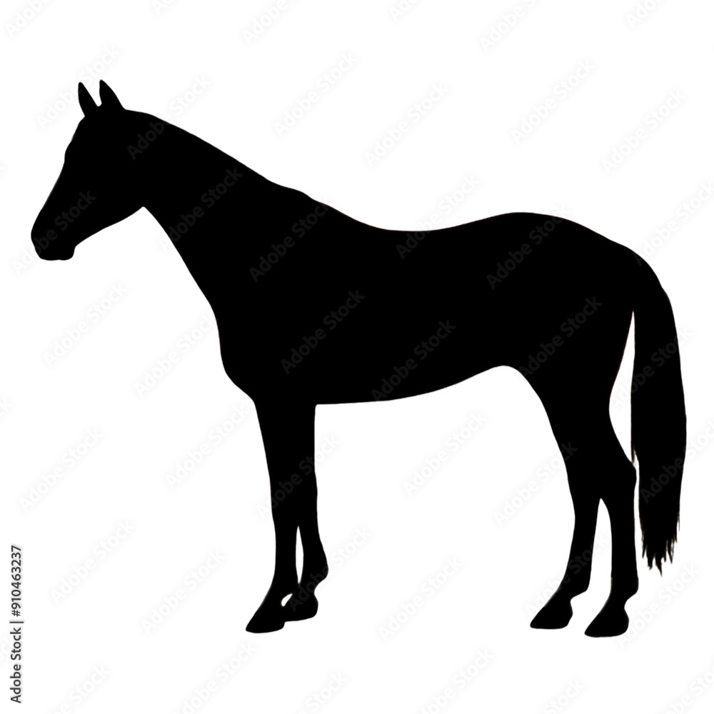 Fototapeta premium Horse Drawing | Horse Illustration | Horse Outline