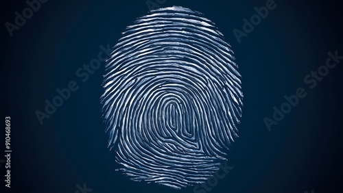 Wallpaper Mural fingerprint Torontodigital.ca