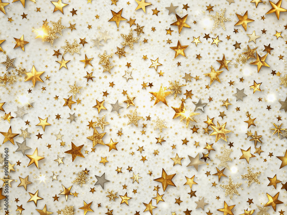 Luxurious white gold blurred background sprinkled with tiny shimmering gold stars, perfect for festive Christmas and Valentine's Day greetings, party invitations, and romantic templates. Luxurious white gold blurred background sprinkled with tiny shimmering gold stars, perfect for festive Christmas and Valentine's Day greetings, party invitations, and romantic templates.