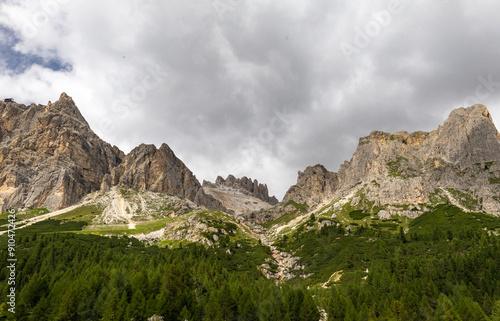 Lagazuoi is a mountain in the Dolomites near Cortina d'Ampezzo in the Veneto Region. The mountain is part of the Ampezzo Dolomites Natural Park