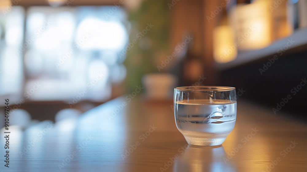 居酒屋で日本酒を楽しむ