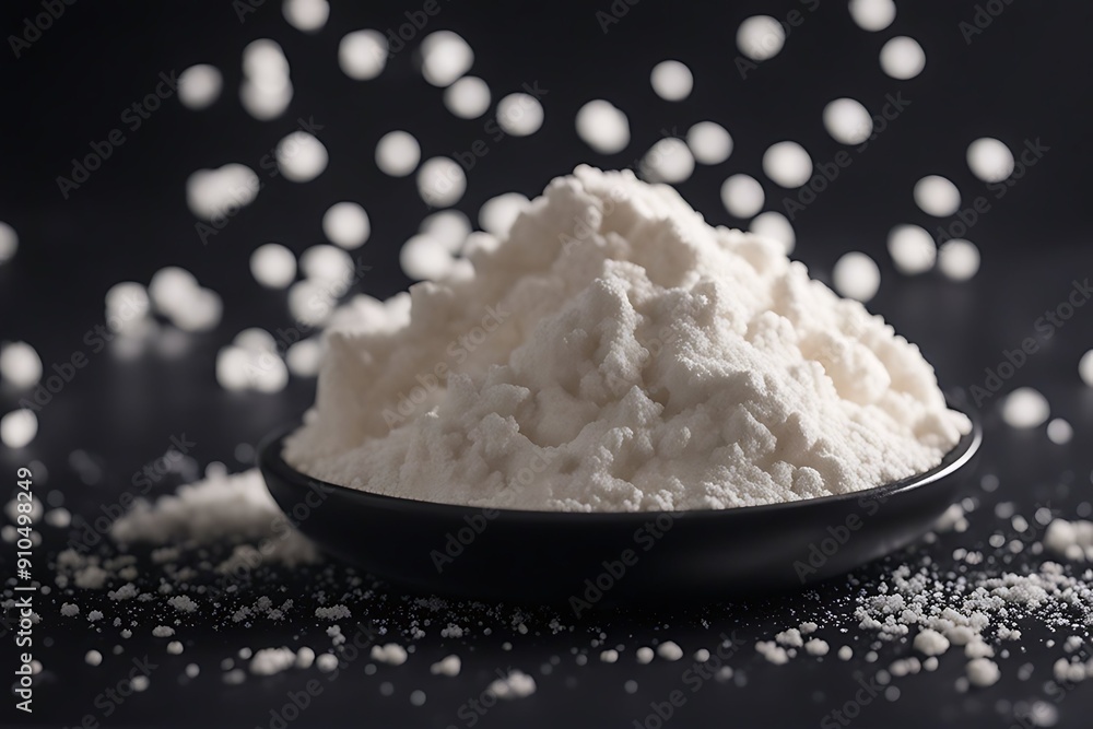 flour black background flour black background