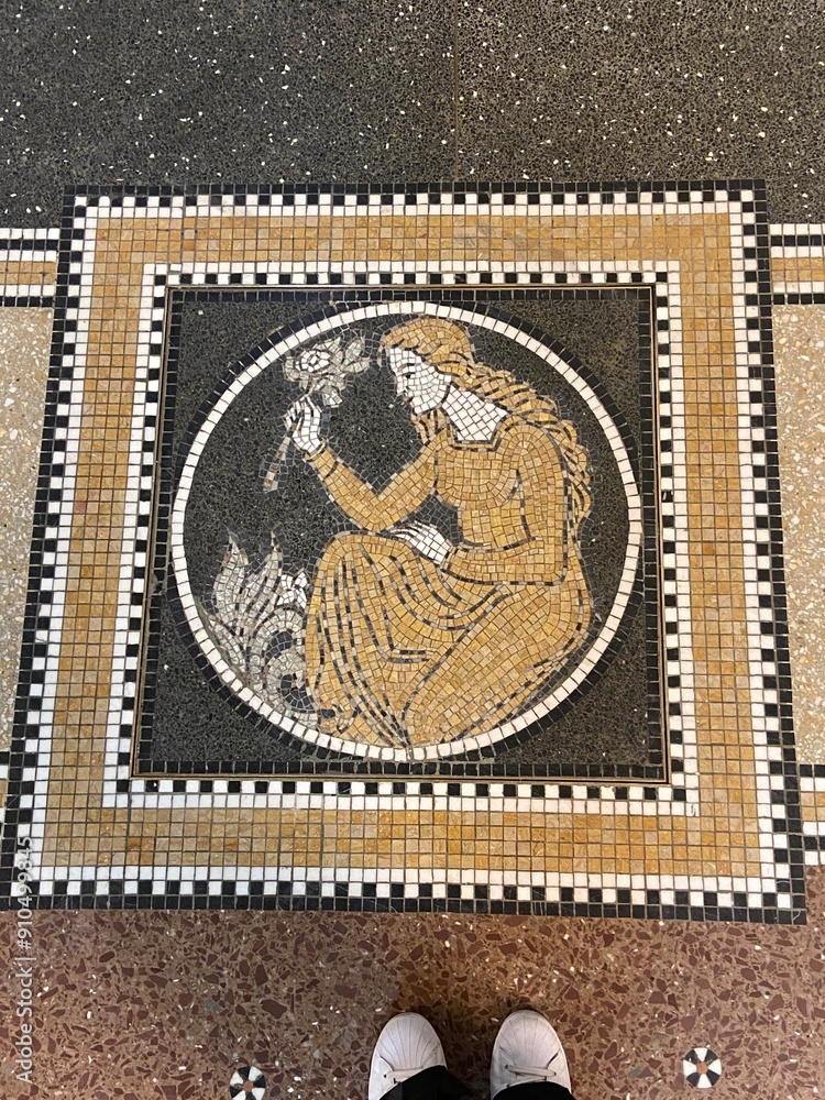 Obraz premium mosaic of virgo