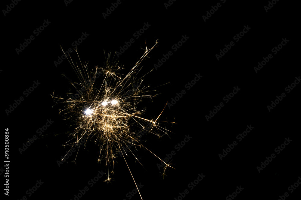 sparks from the electrode glowing in the dark sparks from the electrode glowing in the dark