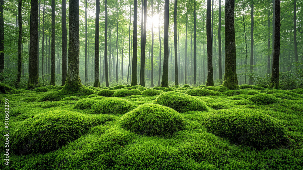 green moss covering rough stones, creating a serene, natural environment. The vibrant moss symbolizes growth and resilience, while the stones represent stability and endurance green moss covering rough stones, creating a serene, natural environment. The vibrant moss symbolizes growth and resilience, while the stones represent stability and endurance