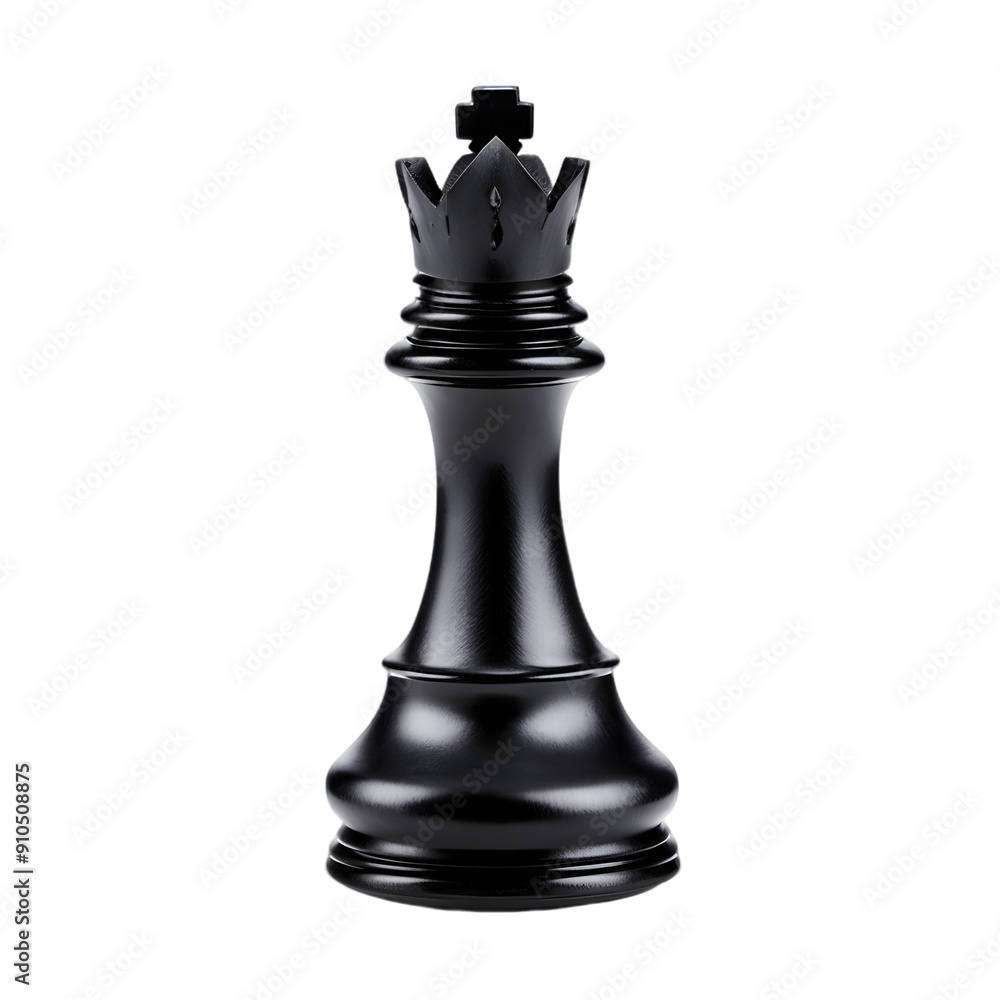 Chess King Piece isolated on transparent background Chess King Piece isolated on transparent background