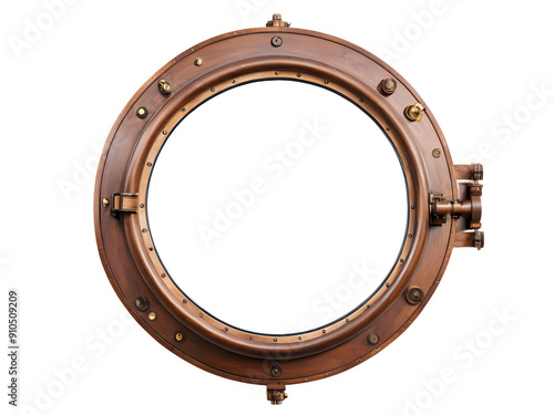 Boat Ship Porthole isolated on transparent background