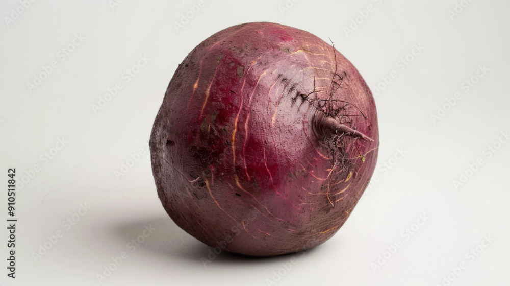 Fototapeta premium A whole beet isolated on white