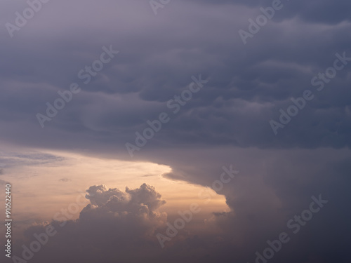 Gewitterwolken am Himmel